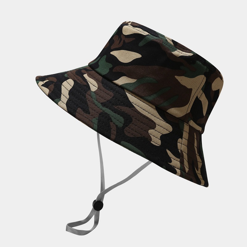 Boonie Hat Tactical - Topi Bucket Camo Lebar Pelindung Matahari