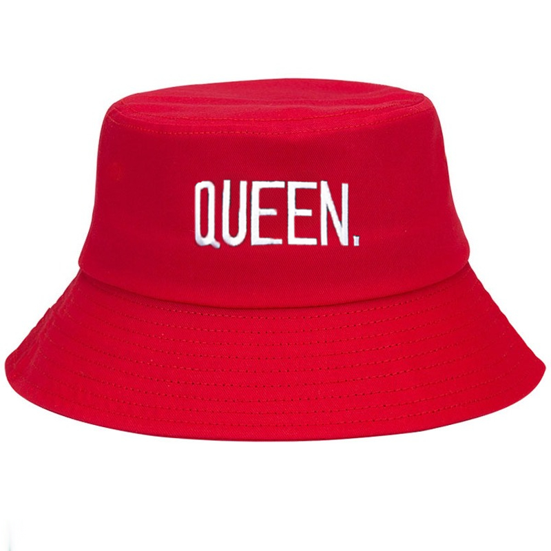 Bucket Hat Cotton - Topi Bucket Bordir Custom Queen, Topi