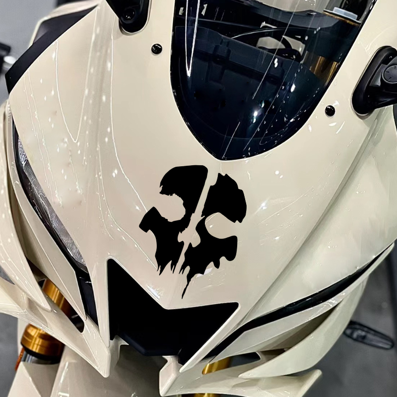 Stiker motor tengkorak warna-w - Skull Cap Helmet Liner ulasan dan harga