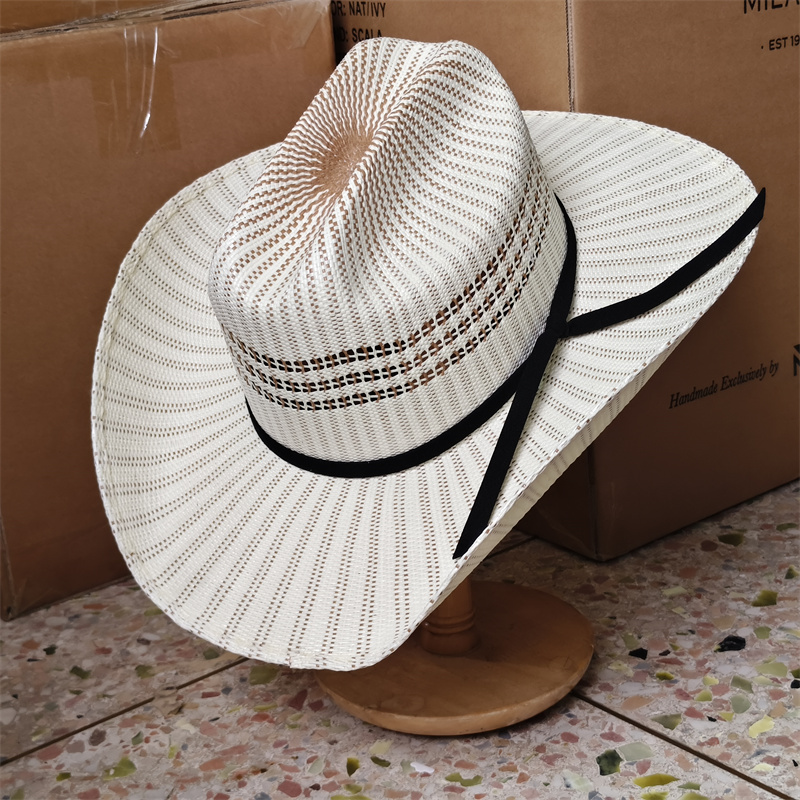 Topi Koboi Berwarna-warni deng - Cowboy Hat Straw ulasan dan harga