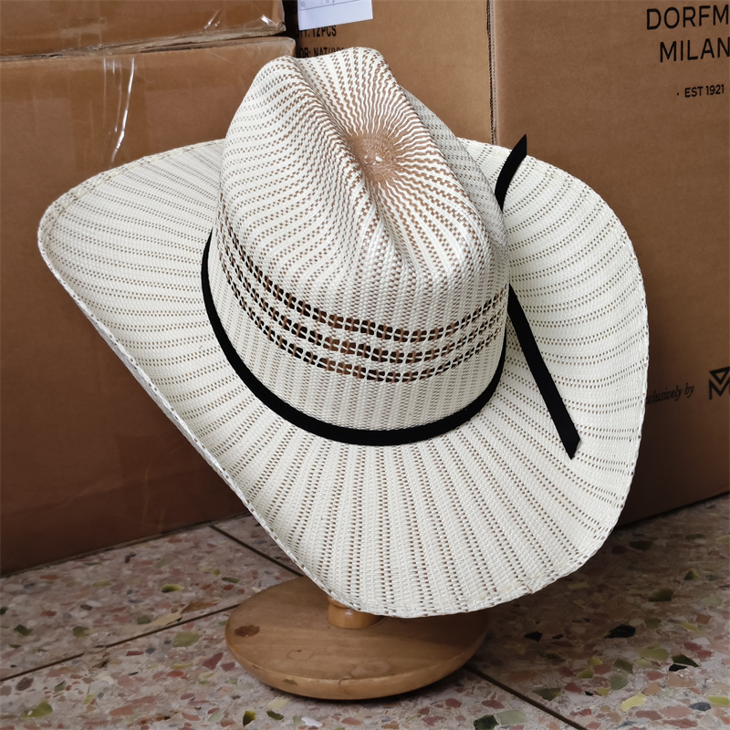 Topi Koboi Berwarna-warni deng - Cowboy Hat Straw ulasan dan harga