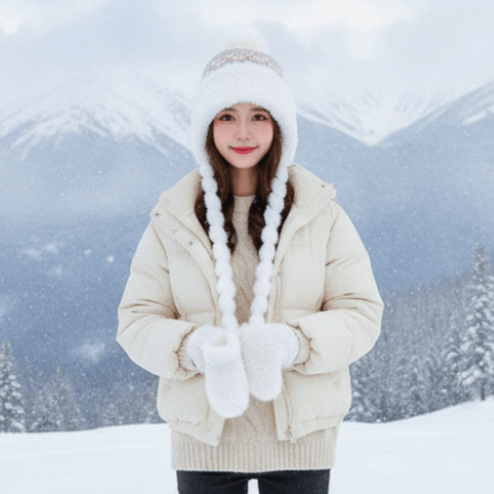Topi musim dingin wanita denga - Trapper Hat Ear Flap ulasan dan harga
