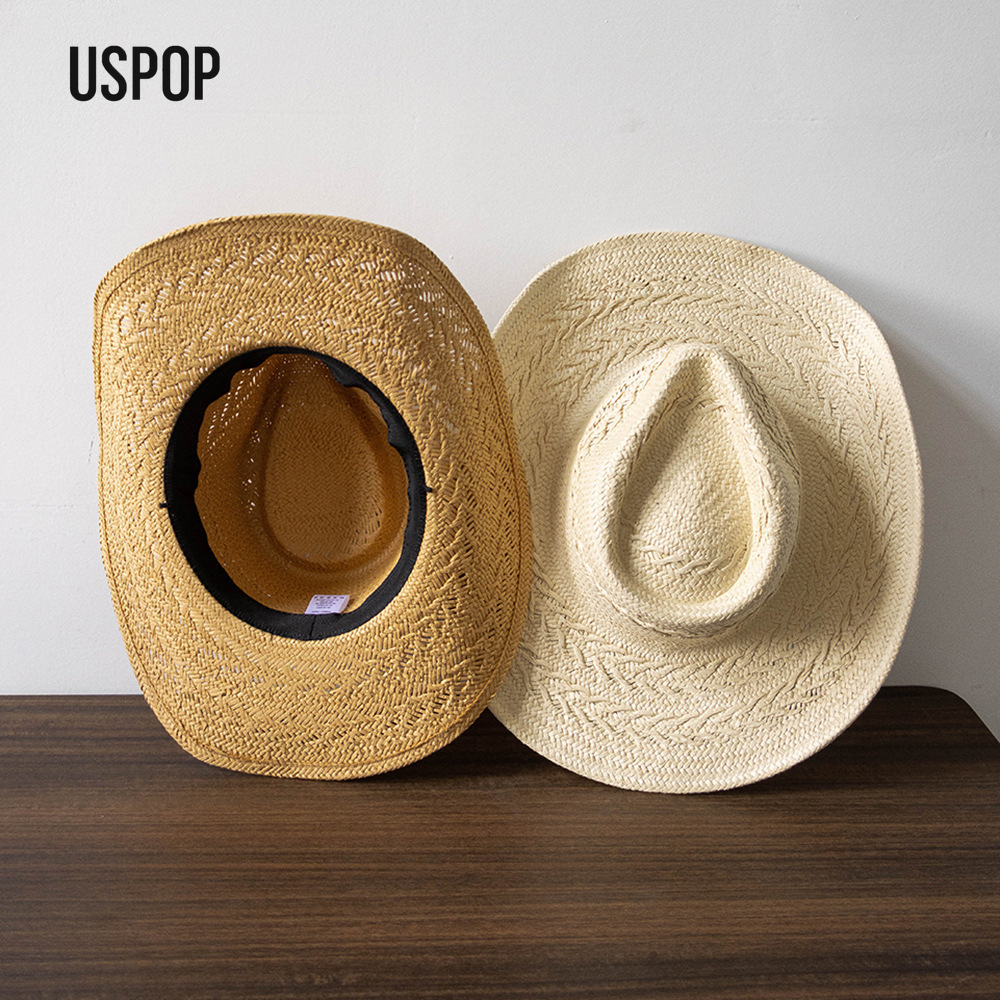 USPOP Topi Koboi Jerami Musim  - Cowboy Hat Straw ulasan dan harga
