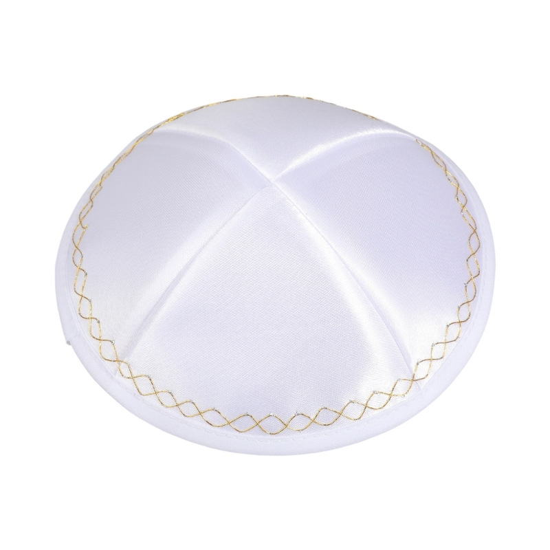 Kippah Yahudi Satin Putih deng - Skull Cap Helmet Liner ulasan dan harga