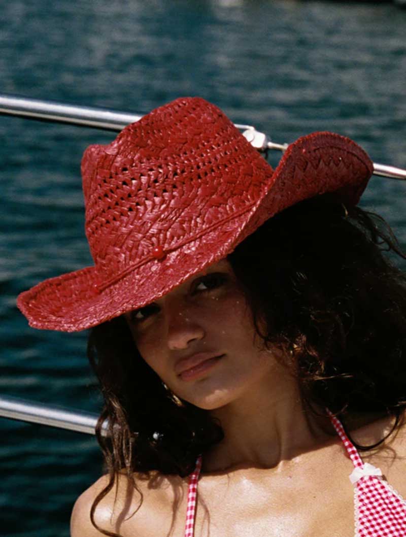 Topi Koboi Topi Jerami Musim P - Cowboy Hat Straw ulasan dan harga