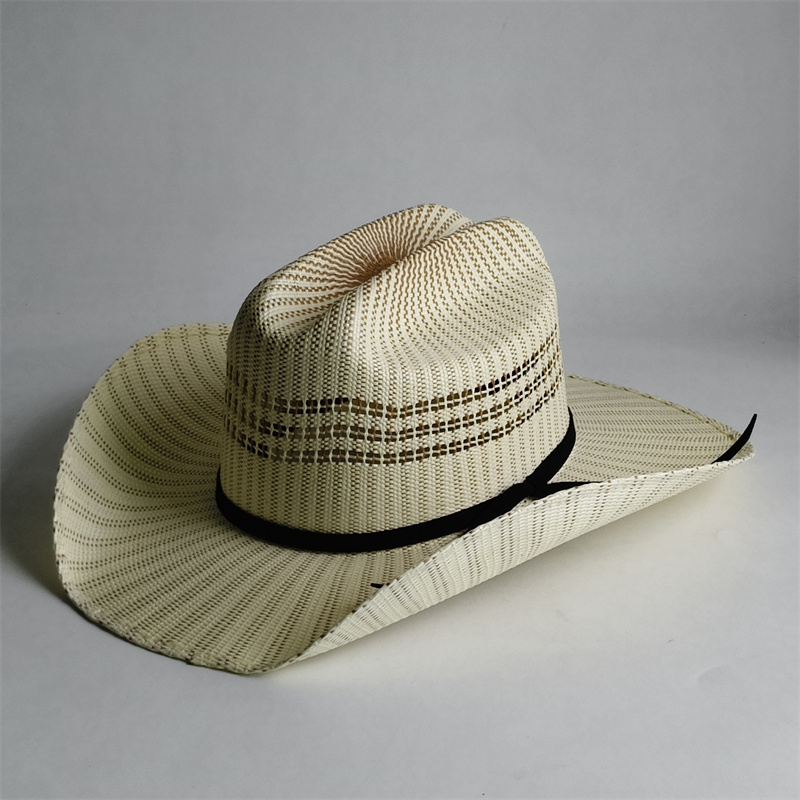 Topi Jerami Berwarna-warni den - Cowboy Hat Straw ulasan dan harga