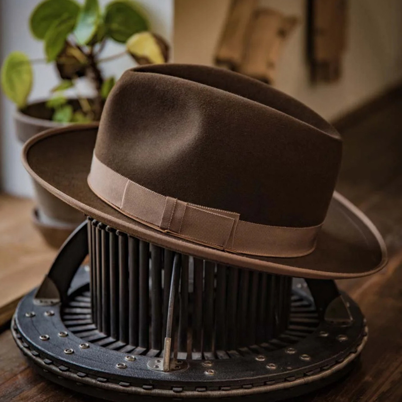 Topi Fedora lembut pita elegan - Fedora Hat Wool ulasan dan harga